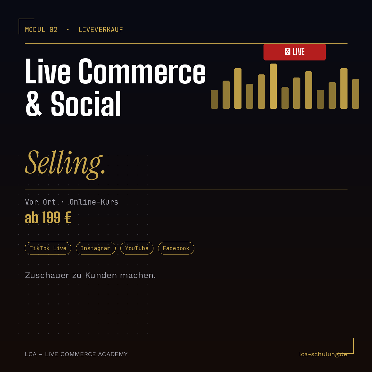 Modul 2 – Live Commerce &amp; Social Selling